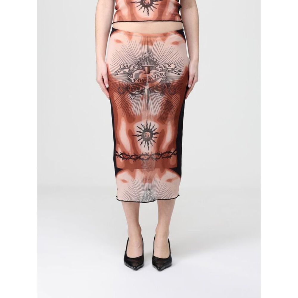 Jean Paul Gaultier Skirt Woman Nude